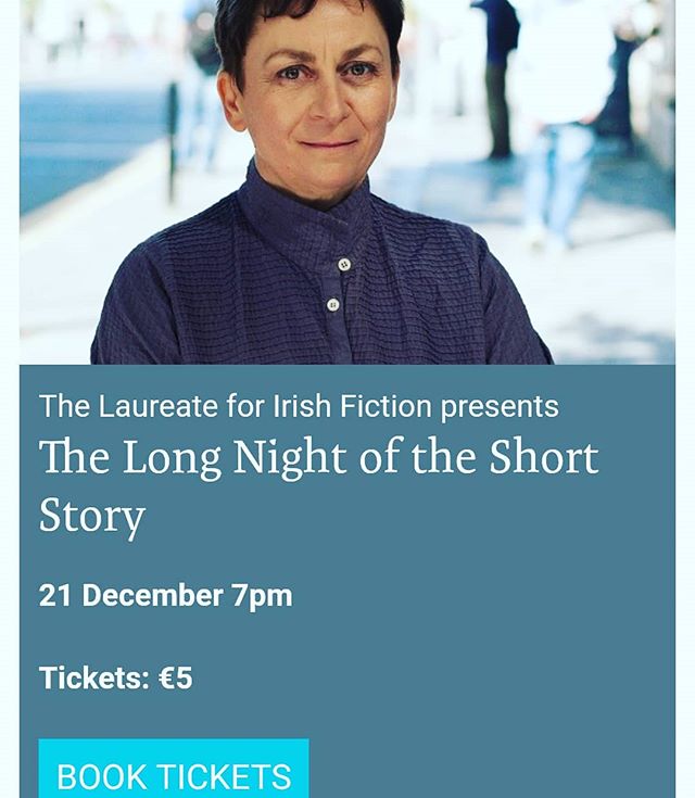 The long night of the short story curated by Ann Enright in @visualgallery_carlow this evening! So excited that a full evening will be dedicated to the genre of the short story and that the writers are rocking!
Belinda Mckeon, Sally Rooney, Colin Walsh and Nicole Flattery.